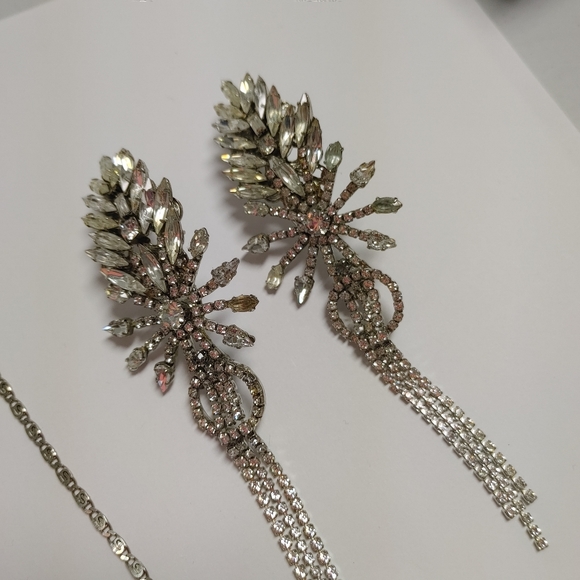 Erickson Beamon Crystal Earrings & Necklace Set - Picture 4 of 6